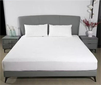 Waterproof Mattress Protector - White